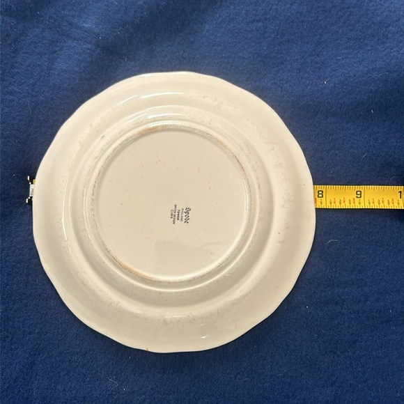 Antique SPODE Tower Blue Bread Plate. - Picture 9 of 9